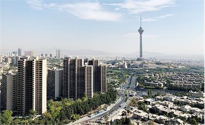 متوسط قیمت خانه در تهران