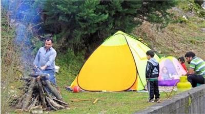 ممنوعیت چادرخوابی مسافران نوروزی در مازندران